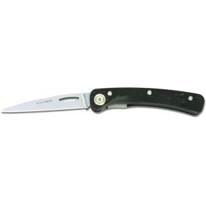 Knives of Alaska Bird & Trout Folding Knife 3" Wharncliffe D2 Satin Blade SureGrip Handle Black - Knives Of Alaska