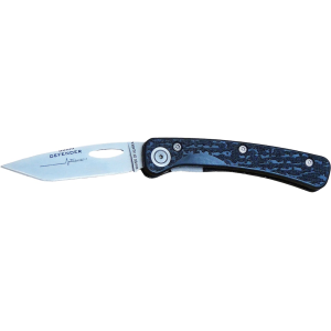Knives of Alaska Defender Folding Knife 2.75" Tanto Point D2 Satin Blade SureGrip Handle Black - Knives Of Alaska