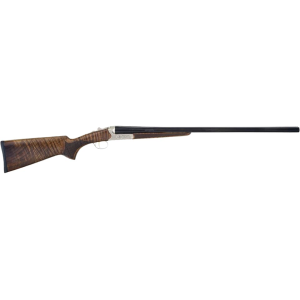 Tristar Bristol Silver Double Barrel 20 Gauge Shotgun 28" Black Barrel Walnut Field Stock