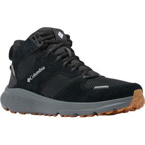 Columbia Benson Mid Hiking Shoes Synthetic Black/White Men's 9 D - Columbia