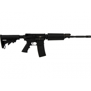 ADAMS Arms P1 Semi Automatic Rifle 5.56x45mm Nato 16" Black Nitride Threaded Barrel Black Frame Black Collapsible Stock