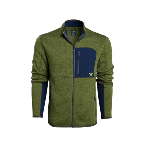 VORTEX OPTICS Men's Anchor Point Fleece Full Zip Sweater Mayfly XL