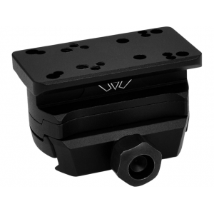 WARNE MSR Red Dot Riser Mount for Aimpoint ACRO Matte Black