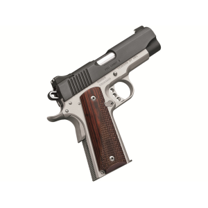 Kimber Pro Carry II Two Tone 45 ACP Pistol 4" Barrel 7+1 Round Matte Black Slide Rosewood Grip Satin Frame