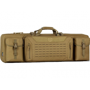 Savior Equipment Urban Warfare Double Rifle Case Polyester 42" Polyester FDE - Savior Equipment