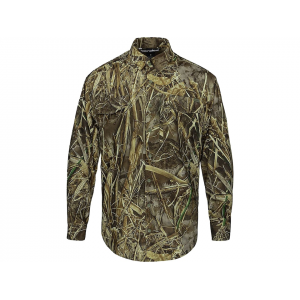 BANDED Men's Workhorse Lightweight Hunting Short Sleeve Shirt Realtree Max-7 XL