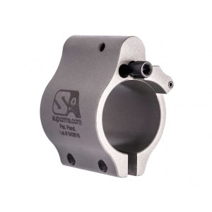 Superlative Arms Adjustable Bleed-Off Gas Block Clamp On AR-15, LR-308 0.750" Inside Diameter Low Profile Stainless Steel - Superlative Arms