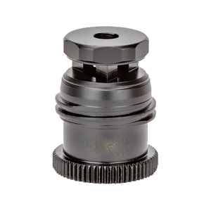 GRIFFIN ARMAMENT DUAL-LOK EZ-Brake Suppressor Adaptor 9mm Luger 5/8x24 Thread Stainless Steel Black