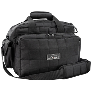 Wild Hare Deluxe Tournament Range Bag Black - Wild Hare Shooting Gear