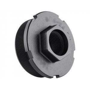 DEAD AIR HUB Direct Thread Mount M18x1.5 AI Thread Steel Black