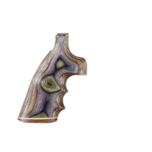 Hogue Fancy Hardwood Grips with Accent Stripe, Finger Grooves and Contrasting Butt Cap for Taurus Small Frame Lamo Camo - Hogue