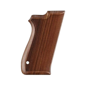 Hogue Fancy Hardwood Grips for S&W 4506, 1006, 1066, 1046, 1086, 4546, 4566, 4586 Checkered Pau Ferro - Hogue