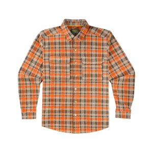 MARSH WEAR Men's Seadrift Flannel Shirt Coriander Large