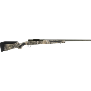 Savage Arms 110 Timberline Bolt Action Rifle 300 Winchester Magnum 24" Fluted OD Green Threaded Barrel OD Green Frame Realtree Excape Adjustable Stock
