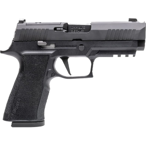 Sig Sauer P320 XTEN Carry Comp 10mm Auto Pistol 3.8" Barrel 15+1 Round Nitron Slide Black Grip Black Frame