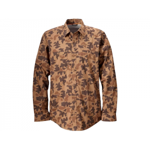 ORVIS Men's Featherweight Shooting Long Sleeve Shirt  1971 Camo Large