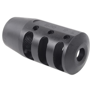 PRI Quiet Control Muzzle Brake 5/8"-24 Thread AR-15 6.8mm Remington SPC Steel Matte - Pri
