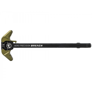 Aero Precision BREACH Ambidextrous Charging Handle Assembly Large Lever LR-308 Aluminum Olive Drab - Aero Precision