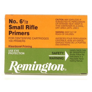 Remington Small Rifle Primers #6-1/2 Box of 1000 (10 Trays of 100) - Remington