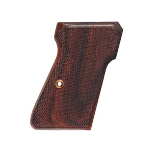 Hogue Fancy Hardwood Grips for Walther PP, PPK/S Checkered Cocobolo - Hogue