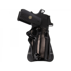 GALCO Speed Master 2.0 OWB Holster Right Hand Sig Sauer M17, P320 Full Size Leather Black