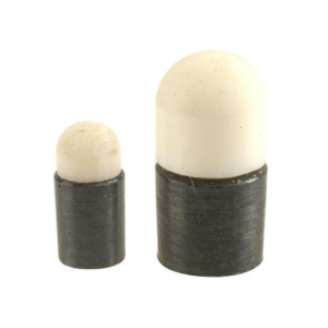 Galazan Shotgun Bead Front and Middle Sight .135" and .080" Tapered Drive-in Ivory - Galazan