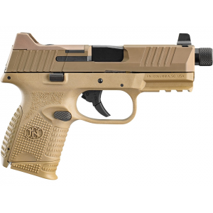 FN 509 Compact Tactical 9mm Luger Pistol 4.32" Barrel 10+1-round Flat Dark Earth