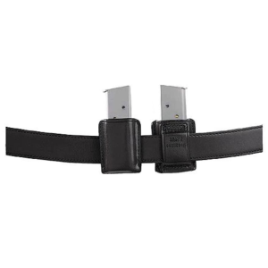GALCO Concealable Single Stack Magazine Pouch 45 ACP, 10mm Leather Black