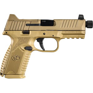 FN 509 Midsize Tactical Bundle 9mm Luger Pistol 4.5" Barrel 24+1-Round Flat Dark Earth Magazine Bundle