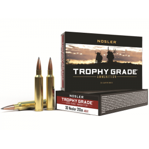 ler Trophy Grade 30 Nosler 210 Grain Nosler AccuBond Long Range Bonded Polymer Tip Box Of 20 Ammo