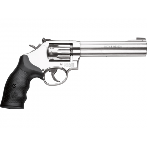 SMITH & Wesson Model 617 22 Long Rifle Revolver 6" Stainless Barrel 10 Round Black Grip