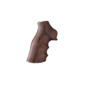 Hogue Fancy Hardwood Grips with Finger Grooves for Ruger GP100, Super Redhawk Rosewood - Hogue