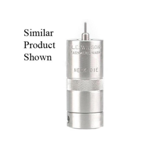 L.E. Wilson Stainless Steel 6mm BR (Bench Rest), 22 BR (Bench Rest) Bushing Neck Sizing Die - L.E. Wilson