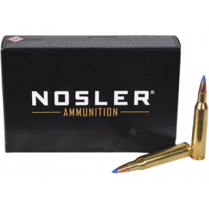 NOSLER Custom 257 Roberts +p Ammo 100 Grain NOSLER Ballistic Tip Polymer Tip Box Of 20 054041110563 530514