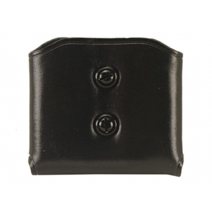 Galco DMC Double Magazine Pouch 45 ACP, 10mm Single Stack Magazine Leather Black - Galco