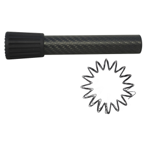 Lancer Systems Magazine Tube Extension Assembly Benelli M1, M2, Super Black Eagle, Super Black Eagle II 12 Gauge 2-Round Carbon Fiber
