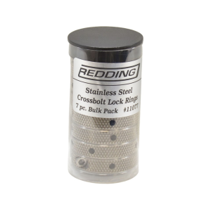 Redding Stainless Steel Crossbolt Die Lock Ring 7/8"-14 Thread 7PK - Redding