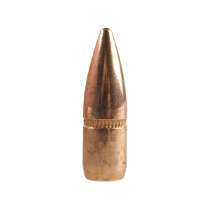 Hornady 22 Caliber (224 Diameter) Bullets 62 Grain Full Metal Jacket with Cannelure Box of 500 - Hornady