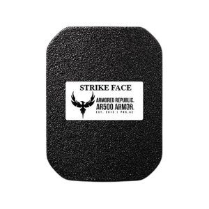 AR500 A1 Body Armor Ballistic Plate Level III+ 6" x 6" Base Coat - Ar500 Armor
