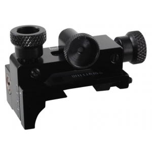 Williams FP-AG Receiver Peep Sight with Target Knobs Air Guns, 22 Rifles with Dovetail Grooved Receiver and High Line Of Sight Aluminum Black - Williams