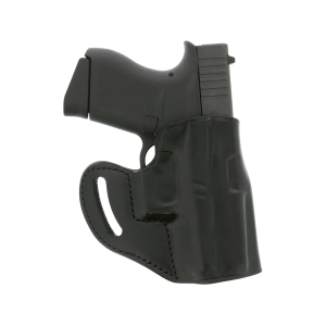 Galco Hornet OWB Holster Right Hand for Glock 48 4.17", Smith & Wesson M&P Shield EZ 9 3.675" Leather Black - Galco