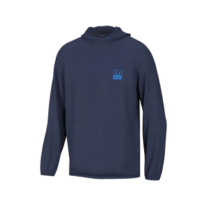 Huk Men's Huk'd Up Performance Hoodie Naval Academy Heather Medium - Huk