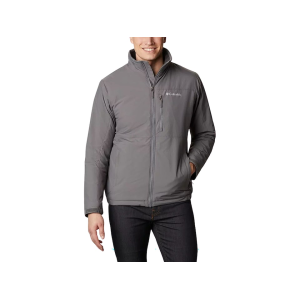 Columbia Men's Northern Utilizer Jacket City Gray Medium - Columbia