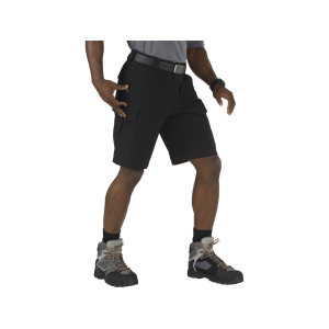 5.11 Men's Stryke Tactical Shorts Canvas Flex-Tac Black Size 40" Waist 11" Inseam - 5.11