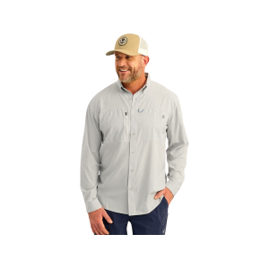 HUK Men's A1A Shirt Harbor Mist XL
