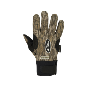 Drake Men's MST Refuge HS Waterproof Insulated GORE-TEX Hunting Gloves Mossy Oak Bottomland Medium - Drake