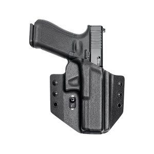 Tulster Contour OWB Holster Right Hand for Glock 17, 22, 31, 47 Kydex Black - Tulster