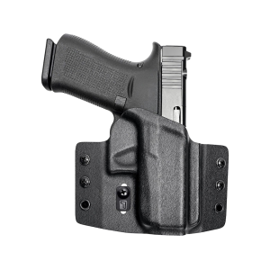 Tulster Contour OWB Holster Right Hand for Glock 43, 43X, 43 MOS Kydex Black - Tulster