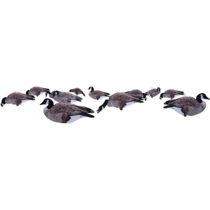 GHG Silhouette Canada Goose Decoy Pack of 12 - Ghg
