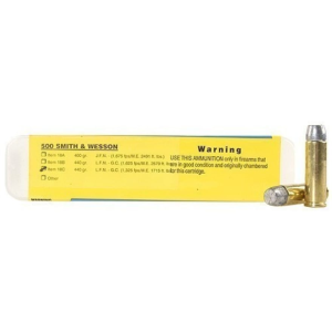 Buffalo Bore 500 S&W Magnum Ammo 440 Grain Flat Nose Box of 20